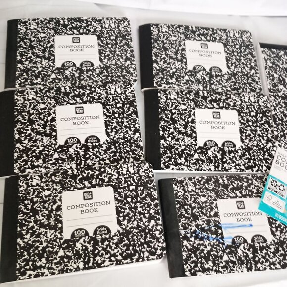 Lot of Kids Books & 7 Blank Composition Notebooks 7.5"x4.88" Journals New - Picture 4 of 12